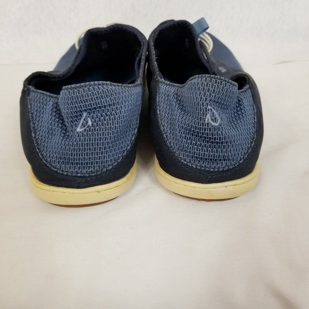 OLUKAI Men's Mesh Flexible Comfortable Slip On Casual Sneakers Blue Size ? ~4397 - Picture 6 of 8